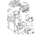Kenmore 1106508820 machine sub-assembly diagram