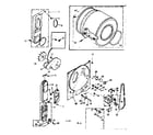 Kenmore 1106508821 bulkhead assembly diagram