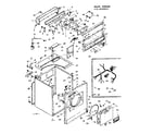 Kenmore 1106508822 machine sub-assembly diagram