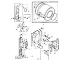 Kenmore 1106508822 bulkhead assembly diagram