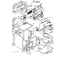 Kenmore 1106508921 machine sub-assembly diagram