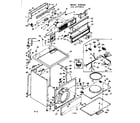 Kenmore 1106508922 machine sub-assembly diagram