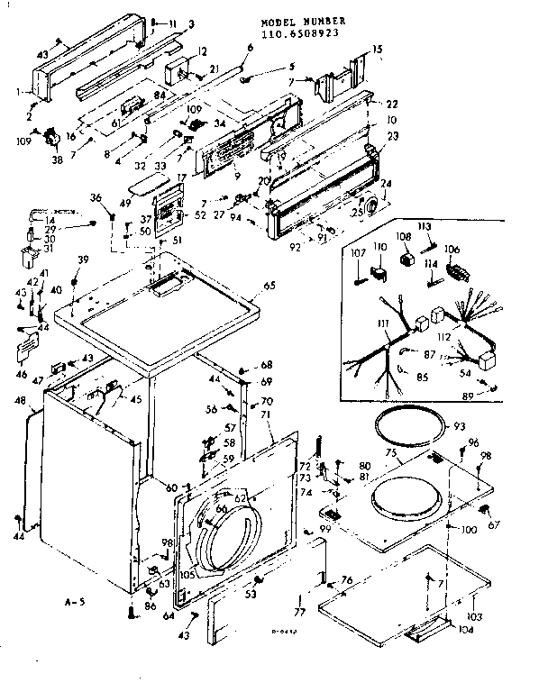 MACHINE SUB-ASSEMBLY