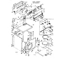Kenmore 1106508923 machine sub-assembly diagram
