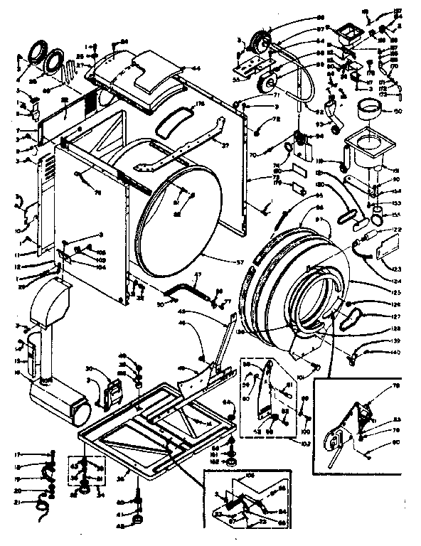 Base and tank assembly