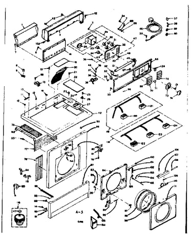 Top and front assembly