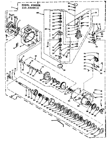 Speed changer assembly