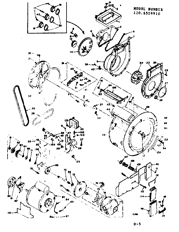 BLOWER, CYLINDER, PUMP & MOTOR