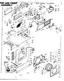Top and front assembly
