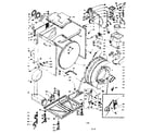 Kenmore 1106509930 base and tank assembly diagram