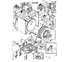 Kenmore 1106510900 base and tank assembly diagram