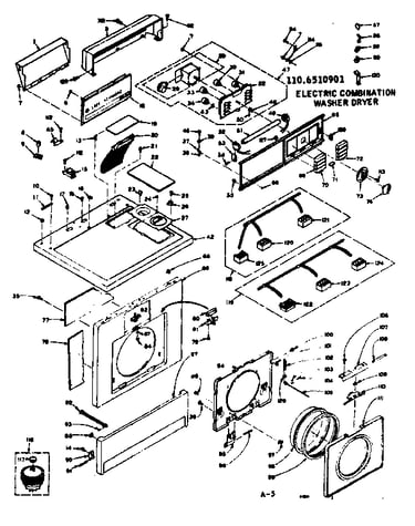 Top and front assembly