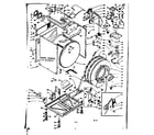 Kenmore 1106510931 base and tank assembly diagram