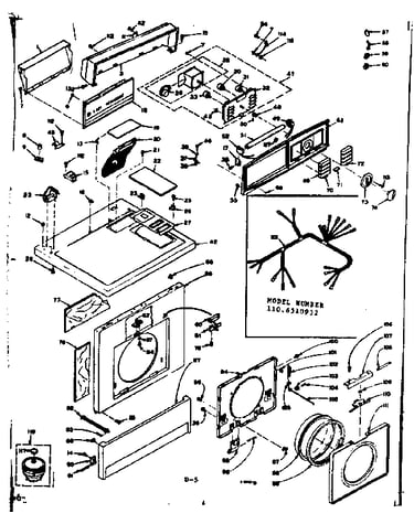 Top and front assembly