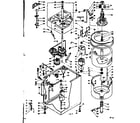 Kenmore 1106515710 machine sub-assembly diagram