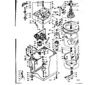 Kenmore 1106515761 machine sub-assembly diagram