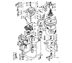 Kenmore 1106514763 machine sub-assembly diagram