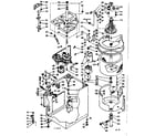 Kenmore 1106515770 machine sub-assembly diagram