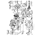 Kenmore 1106515730 machine sub-assembly diagram