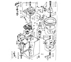 Kenmore 1106515801 machine sub-assembly diagram