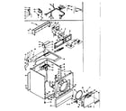 Kenmore 1106517500 machine sub-assembly diagram