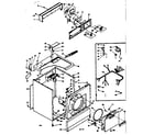 Kenmore 1106517501 machine sub-assembly diagram