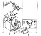 Kenmore 1106517510 machine sub-assembly diagram