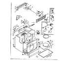 Kenmore 1106517700 machine sub-assembly diagram