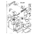 Kenmore 1106517701 machine sub-assembly diagram