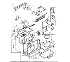 Kenmore 1106517710 machine sub-assembly diagram