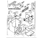 Kenmore 1106517721 machine sub-assembly diagram