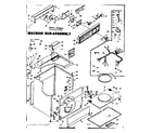 Kenmore 1106517730 machine sub-assembly diagram