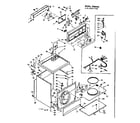 Kenmore 1106517740 machine sub-assembly diagram