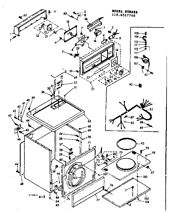 MACHINE SUB-ASSEMBLY