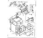 Kenmore 1106517741 machine sub-assembly diagram