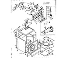 Kenmore 1106517746 machine sub-assembly diagram