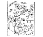 Kenmore 1106517800 machine sub-assembly diagram