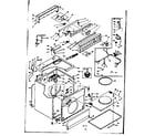 Kenmore 1106517801 machine sub-assembly diagram
