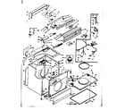 Kenmore 1106517802 machine sub-assembly diagram