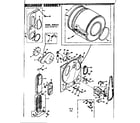 Kenmore 1106518721 bulkhead assembly diagram