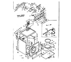 Kenmore 1106518741 machine sub-assembly diagram