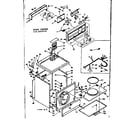 Kenmore 1106518742 machine sub-assembly diagram