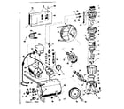 Craftsman 106153440 replacement parts diagram