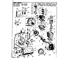Craftsman 106153840 replacement parts diagram