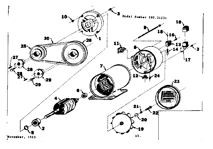Stator assembly