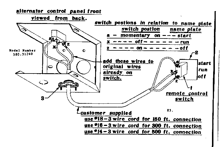 Connecting remote control switch