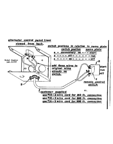 Connecting remote control switch
