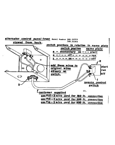 Connecting remote control switch