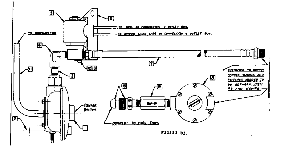 Fuel solenoid assembly