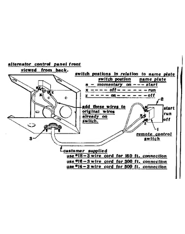 Connecting remote control switch
